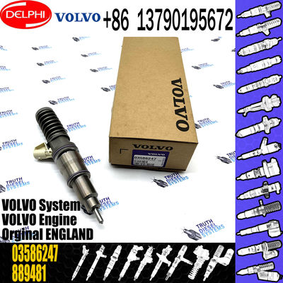 2 PINS diesel injector BEBE4C05001 BEBE4C05002 Diesel Fuel Injector 2for VOVLO 9.0 LITRE MARINE with 9.5 MM BORE L235PBC