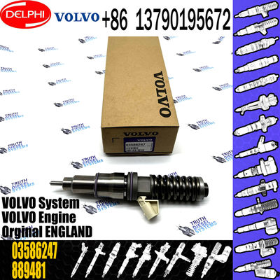 2 PINS diesel injector BEBE4C05001 BEBE4C05002 Diesel Fuel Injector 2for VOVLO 9.0 LITRE MARINE with 9.5 MM BORE L235PBC