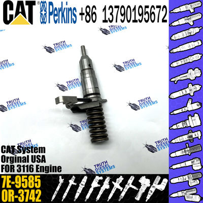 CAT Excavator Common Rail 3116 Engine Injector 20R-2056 7E-8729 Fuel Injection Nozzle 7E-9585