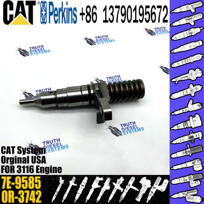 CAT Excavator Common Rail 3116 Engine Injector 20R-2056 7E-8729 Fuel Injection Nozzle 7E-9585