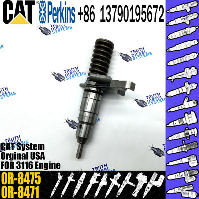 CAT Fuel Injector 127-8207 0R8475 1278207 0R-8475 For Excavator E325B E322B 3114 3116 Engine