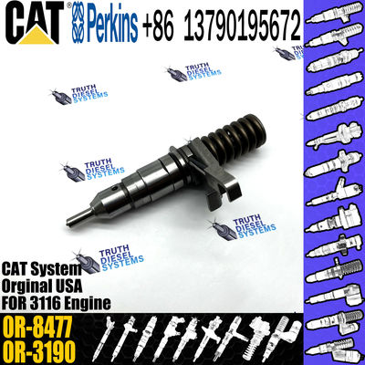 CAT diesel 3116 Engine Injector Assy 127-8211 1278211 common rail injector 0R-8477 for CAT Diesel Engine