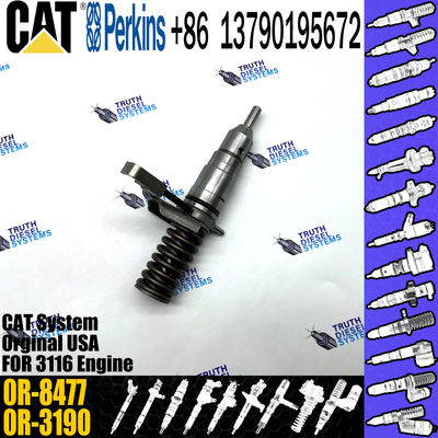 CAT diesel 3116 Engine Injector Assy 127-8211 1278211 common rail injector 0R-8477 for CAT Diesel Engine