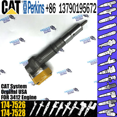 CAT Diesel Fuel InjectorExcavator parts Engine 3412 232-1173 232-1183 232-1168 174-7528 174-7526
