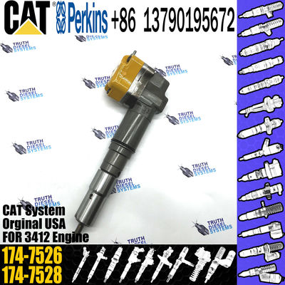 CAT Diesel Fuel InjectorExcavator parts Engine 3412 232-1173 232-1183 232-1168 174-7528 174-7526