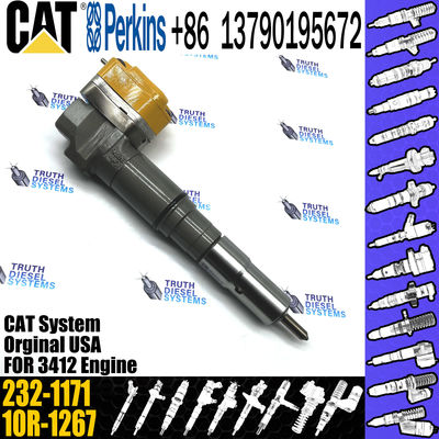 CAT Diesel Common Rail Fuel Injector 232-1171 Rebuild Spare Parts Injection Nozzle 10R-1267 232-1183 232-1171
