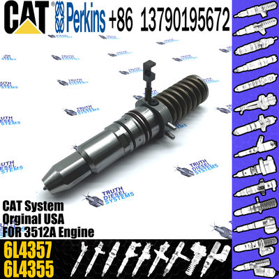 CAT common rail injector 6L4357 for Caterpillar excavator engine 4P9075 0R3051 7E6408 9Y3773