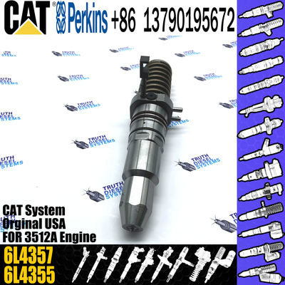 CAT common rail injector 6L4357 for Caterpillar excavator engine 4P9075 0R3051 7E6408 9Y3773
