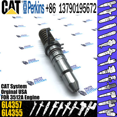 CAT common rail injector 6L4357 for Caterpillar excavator engine 4P9075 0R3051 7E6408 9Y3773