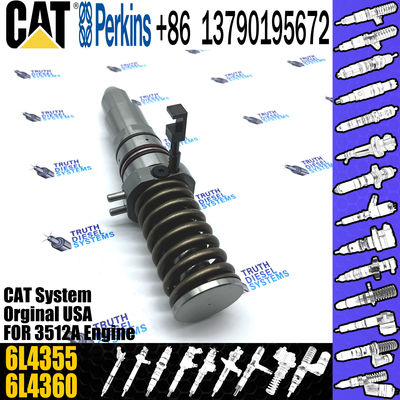 CAT 3512A Fuel Injector Assembly 4P9075 4P9076 7E6408 4P9077 9Y3773 7C4148 6L4357 6L4355 6L4360
