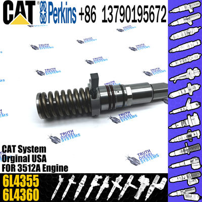CAT 3512A Fuel Injector Assembly 4P9075 4P9076 7E6408 4P9077 9Y3773 7C4148 6L4357 6L4355 6L4360