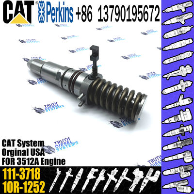 CAT Engine Excavator Common Rail Fuel Injector 111-3718 1113718 0R-8338 0R8338 For Caterpillar 111-3718