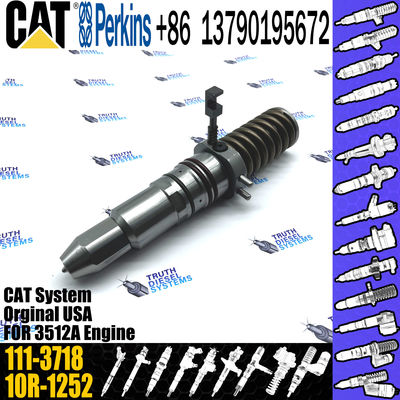 CAT Engine Excavator Common Rail Fuel Injector 111-3718 1113718 0R-8338 0R8338 For Caterpillar 111-3718
