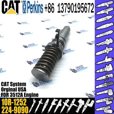 CAT Remanufactured Diesel Fuel Injector 111-3718 0R-8338 224-9090 10R-1252 For Engine 3512A