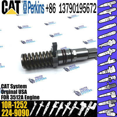CAT Remanufactured Diesel Fuel Injector 111-3718 0R-8338 224-9090 10R-1252 For Engine 3512A