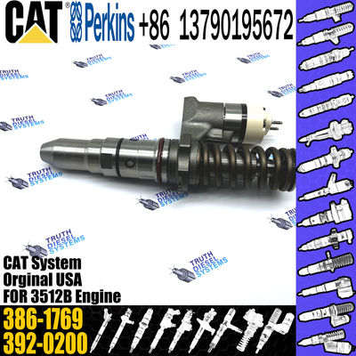 CAT 3508B/3512B/3516B engine fuel injector 250-1314 386-1766 386-1769 with genuine packing