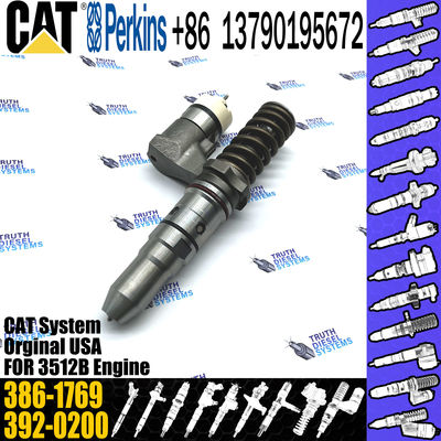 CAT 3508B/3512B/3516B engine fuel injector 250-1314 386-1766 386-1769 with genuine packing