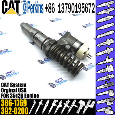 CAT 3508B/3512B/3516B engine fuel injector 250-1314 386-1766 386-1769 with genuine packing