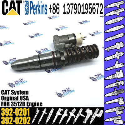 CAT 3512B engine fuel injector 250-1302 250-1308 392-0201 with genuine packing