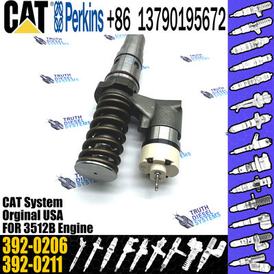 CAT Diesel 3512B Engine Common Rail Fuel Injector 250-1306 20R-1269 20R-1270 392-0206