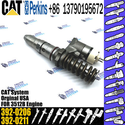 CAT Diesel 3512B Engine Common Rail Fuel Injector 250-1306 20R-1269 20R-1270 392-0206