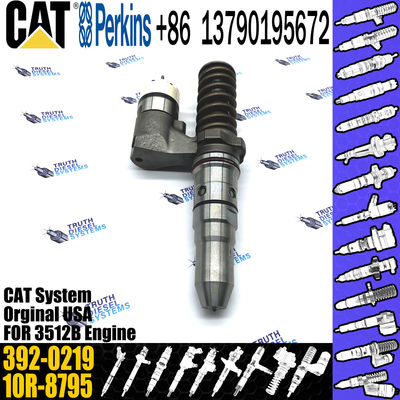CAT 3512B engine fuel injector 392-0213 392-0216 392-0219 with genuine packing