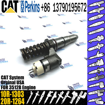 CAT Engine Injector diesel common Rail Fuel Injector 250-1302 10R-1303 for Caterpillar 3512B