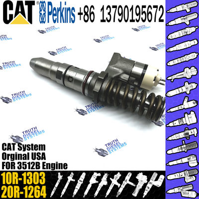 CAT Engine Injector diesel common Rail Fuel Injector 250-1302 10R-1303 for Caterpillar 3512B