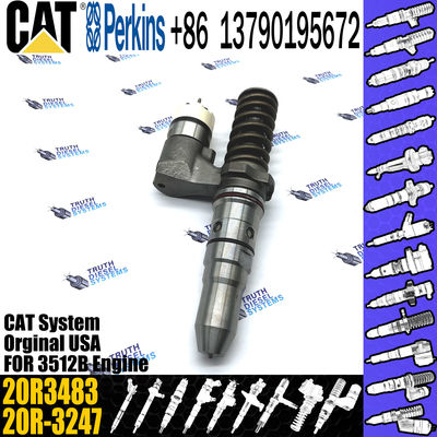 CAT fuel common rail injector 375-4106 3754106 20R3483 for Caterpillar Engine 3512B