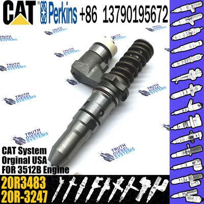 CAT fuel common rail injector 375-4106 3754106 20R3483 for Caterpillar Engine 3512B