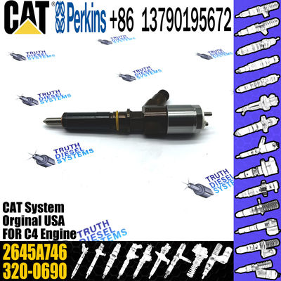 CAT Diesel Engine Fuel Injector 320-0677 10R7671 2645A746 Common Rail Injector 2645A746