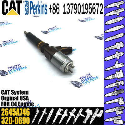 CAT Diesel Engine Fuel Injector 320-0677 10R7671 2645A746 Common Rail Injector 2645A746