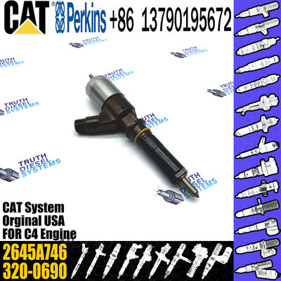 CAT Diesel Engine Fuel Injector 320-0677 10R7671 2645A746 Common Rail Injector 2645A746