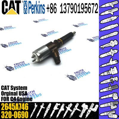 CAT Diesel Engine Fuel Injector 320-0677 10R7671 2645A746 Common Rail Injector 2645A746