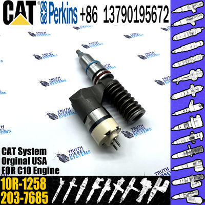 CAT C10 Fuel Injector Assembly 203-7685 212-3467 212-3468 350-7555 317-5278 161-1785 10R-0967 10R-1259 10R-1258