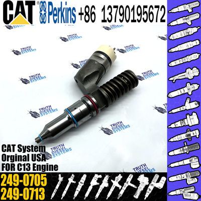CAT Excavator Parts C13 Engine injectors 249-0705 249-0713 2490705 2490713 Fuel Nozzle
