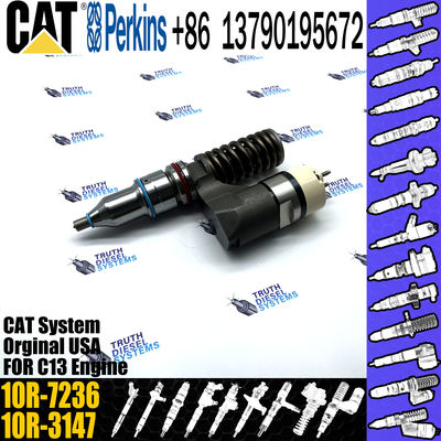 CAT C13 Excavator Inyectores Common Rail Diesel fuel Injector 2490705 249-0705 10R7236 10R-7236 For Caterpillar