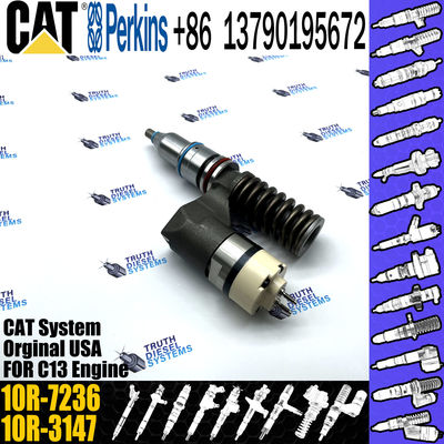 CAT C13 Excavator Inyectores Common Rail Diesel fuel Injector 2490705 249-0705 10R7236 10R-7236 For Caterpillar