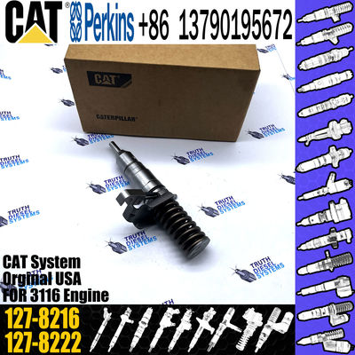 Excavator Parts 3116 Engine Fuel Injector 0R8682 127-8216 1278216 127-8218 1278218 127-8222 1278222 127-8213