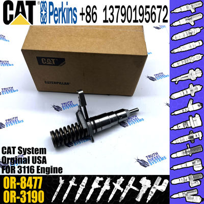 diesel 3116 Engine Injector Assy 127-8211 1278211 common rail injector 0R-8477 for CAT Diesel Engine
