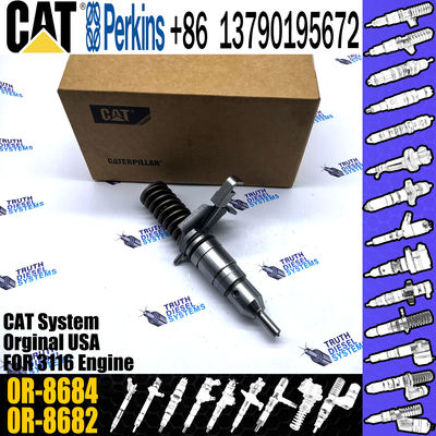 Cat 3116 Engine Diesel Fuel Injector 127-8218 1278218 0R-8684 0R8684 for Caterpillar Excavator