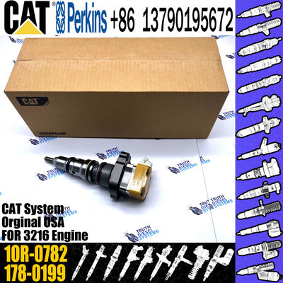 common rail fuel injector 178-0199 10R-0782 for CAT 3216 engine
