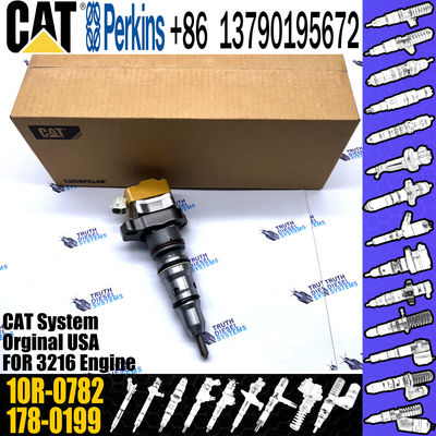 common rail fuel injector 178-0199 10R-0782 for CAT 3216 engine