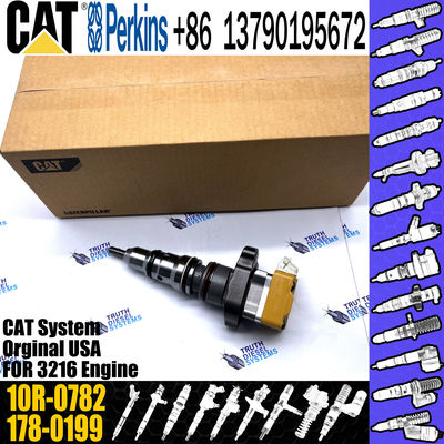 common rail fuel injector 178-0199 10R-0782 for CAT 3216 engine
