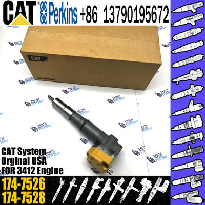 Diesel Fuel InjectorExcavator parts Engine 3412 Fule Injetor 232-1173 232-1183 232-1168 174-7528 174-7526