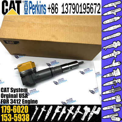Construction Machinery Parts Diesel 3412E Engine Fuel Injector 174-7528 20R-4148 179-6020