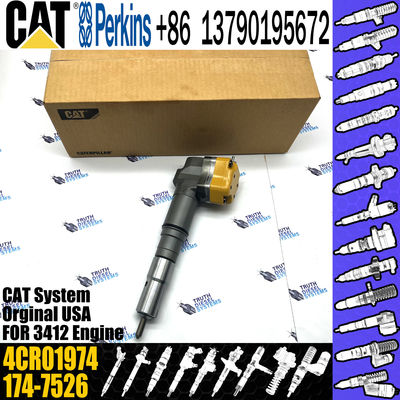 Diesel Fuel Injector 20R-4148 20R-0758 10R-1267 10R-1266 4CR01974 for Caterpillar 3412E Engine