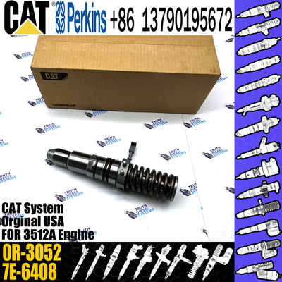 Engine Excavator Common Rail Fuel Injector 7E6408 7E-6408 0R3052 0R-3052 For Caterpillar 111-3718