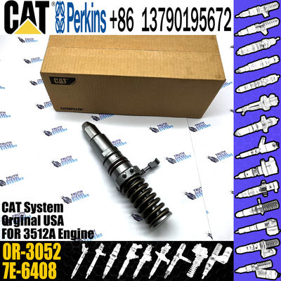 Engine Excavator Common Rail Fuel Injector 7E6408 7E-6408 0R3052 0R-3052 For Caterpillar 111-3718