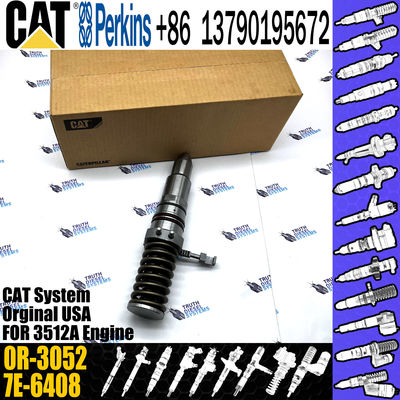 Engine Excavator Common Rail Fuel Injector 7E6408 7E-6408 0R3052 0R-3052 For Caterpillar 111-3718